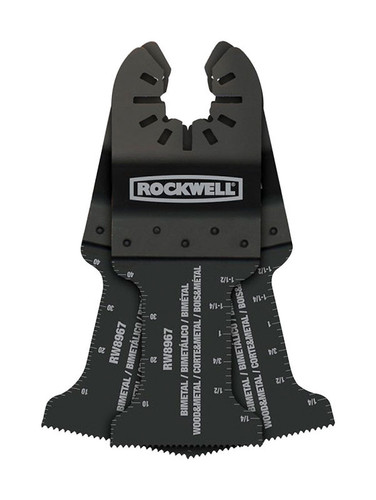 Rockwell - RW8967.3 - 1-3/8 in. L Bi-Metal Plunge Cut Oscillating Blade 3 pk