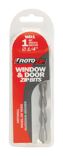 RotoZip - WD1 - Rotozip 5 S X 1.2 in. L Steel Window/Door Zip Bit 1 pk
