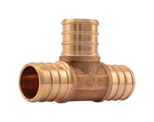 SharkBite - UC370LFA10 - 3/4 in. Barb T X 3/4 in. D Barb Brass Tee