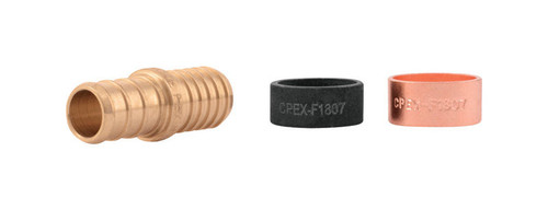 SharkBite - UC4016LFA - 3/4 in. Barb T X 3/4 in. D Barb Brass Coupling