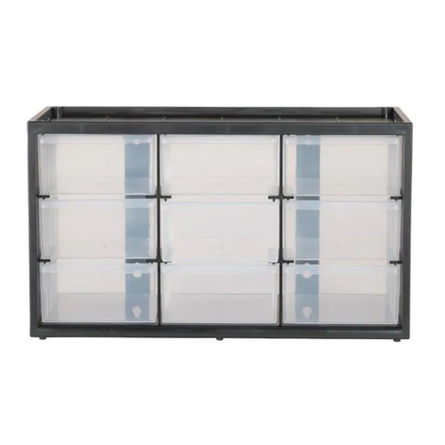 Stanley - STST40709 - 14.375 in. W X 8.375 in. H X 6.125 in. D Storage Organizer Polypropylene 9 compartments Blac