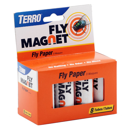 TERRO - T518 - Fly Magnet Fly Paper 8 pk