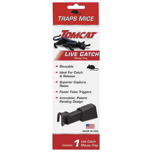 Tomcat - 0362010 - Live Catch Animal Trap For Mice 1 pk