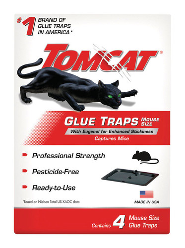Tomcat - 0362310 - Glue Trap For Mice 4 pk