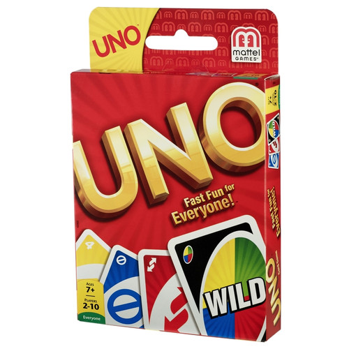 UNO - 42003 - Card Game Plastic Multicolored