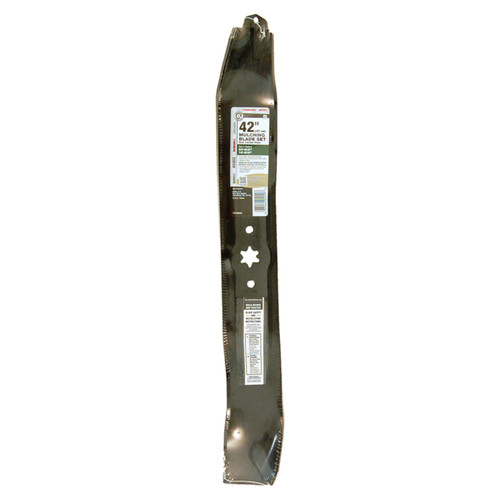 MTD - 490-110-M115 - 42 in. 3-in-1 Mower Blade Set For Lawn Tractors 2 pk