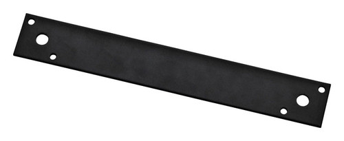 National Hardware - N351-472 - 10 in. H X 1.5 in. W X 0.125 in. D Black Carbon Steel Flat Strap Brace