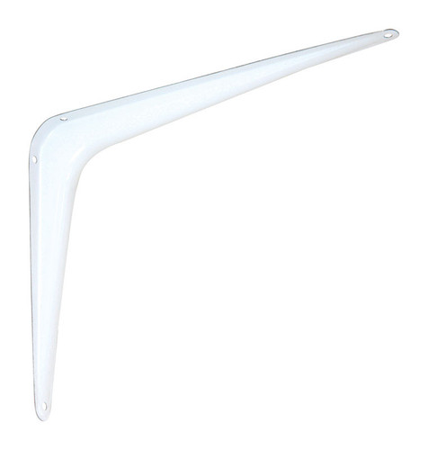 National Hardware - N218-925 - White Steel Shelf Bracket 10 in. L 100 lb