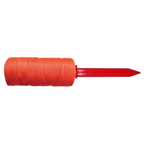 Wellington - S6865 - 1080 ft. L Orange Twisted Nylon Mason Line w/Dispenser