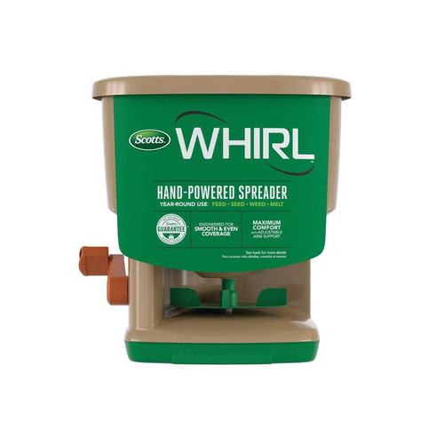 Scotts - 71060 - Whirl Handheld Spreader For Fertilizer/Ice Melt/Seed