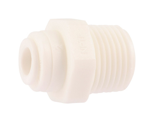 SharkBite - 25414 - Push to Connect 1/4 in. 3/8 in. D MNPT Polypropylene Adapter