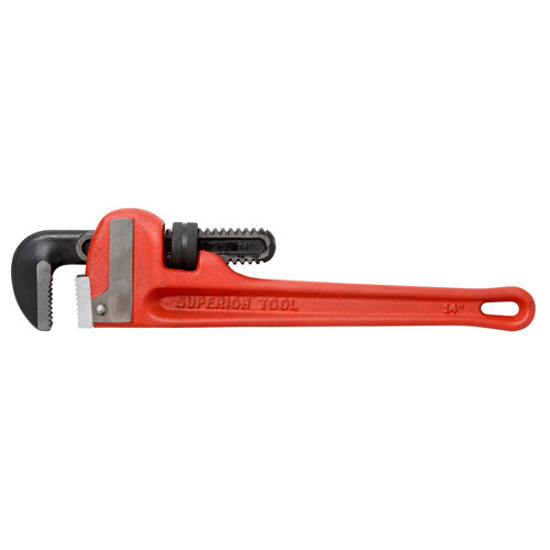 Superior Tool - 2814 - Pro-Line Heavy Duty Pipe Wrench Red 1 piece