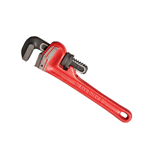 Superior Tool - 2808 - Pro-Line 1 in. Heavy Duty Pipe Wrench Red 1 pc