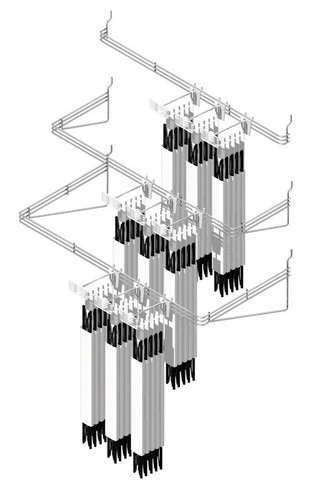 Southern Imperial - ROR-24-7 - 1-1/4 in. H x 6-3/4 in. W x 22 in. L Silver POS Compatible Product Organizer