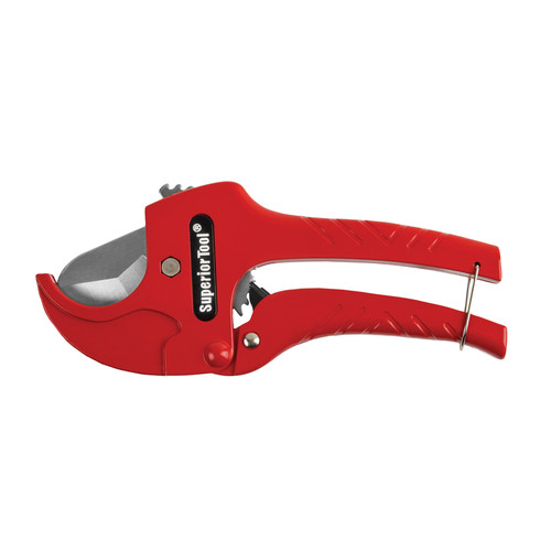 Superior Tool - 37110 - 1-5/16 in. Ratcheting Pipe Cutter Red 1 pc