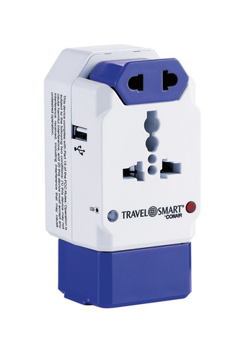 Travel Smart - TS238X - Type A/B/C/E/F/G/I For Worldwide All-In-One Adapter