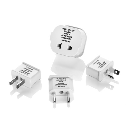 Travel Smart - M600X - Type A/B/C/E/F/G For Worldwide Adapter Plug In