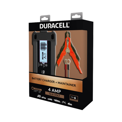 Duracell - DRMC4A - Automatic 12 V 4 amps Battery Charger/Maintainer