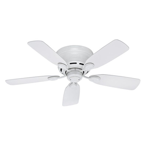Hunter - 51059 - Low Profile 42 in. White Indoor Ceiling Fan
