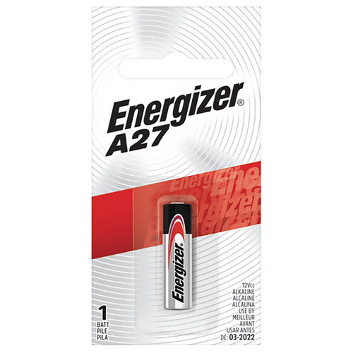 Energizer - A27BPZ - Alkaline A27 12 V Electronics Battery 1 pk