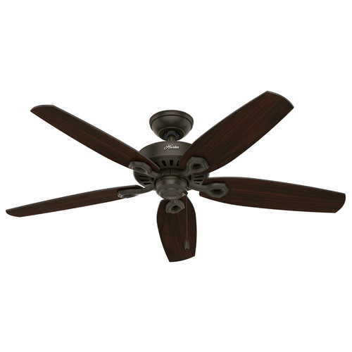 Hunter - 53292 - Builder Elite 52 in. New Bronze Indoor and Outdoor Ceiling Fan