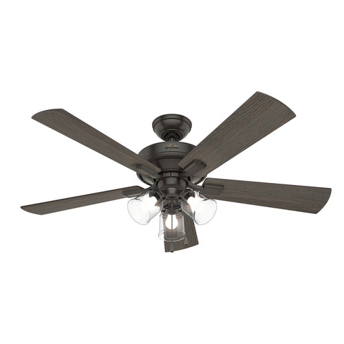 Hunter - 54205 - Crestfield 52 in. Bronze LED Indoor Ceiling Fan