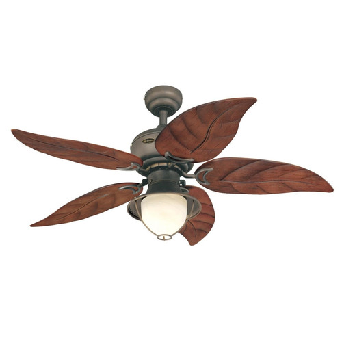 Westinghouse - 72362 - Oasis 48 in. Oil Rubbed Bronze Brown LED Indoor and Outdoor Ceiling Fan