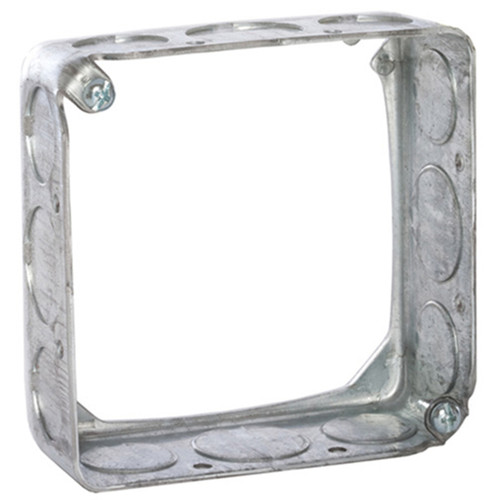 Raco - 8203 - 22-1/2 cu in Square Steel 2 gang Extension Ring Metallic