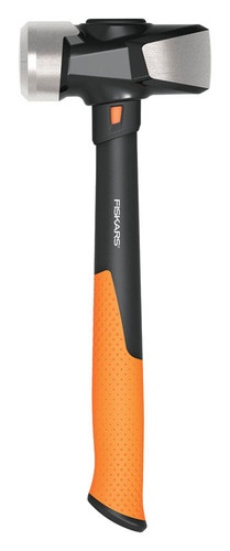 Fiskars - 750810-1003 - IsoCore 4 lb Steel Club Hammer 14 in. Steel Handle