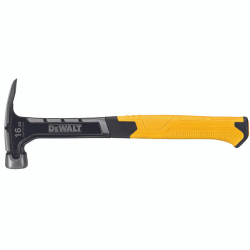 DeWalt - DWHT51003 - 16 oz Smooth Face Rip Claw Hammer 7-1/2 in. Steel Handle