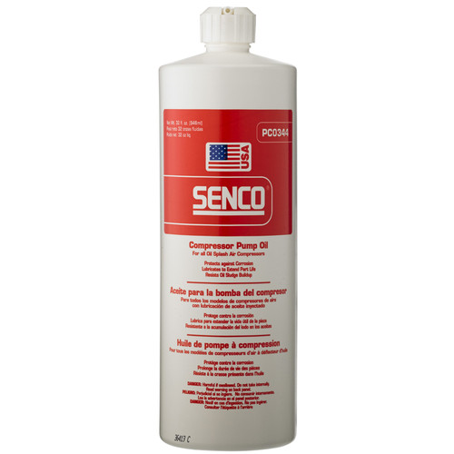 Senco - PC0344 - Compressor Pump Lubricating Oil 32 oz