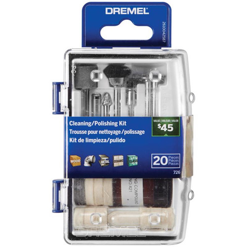 Dremel - 726-01 - Cleaning And Polishing Moto Tool Kit 20 pc