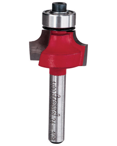 Freud - 34-108 - 7/8 in. D X 3/16 in. X 2-3/16 in. L Carbide Rounding Over Router Bit