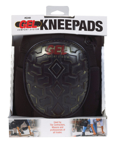 CLC - G340 - 8 in. W Gel Knee Pads Black