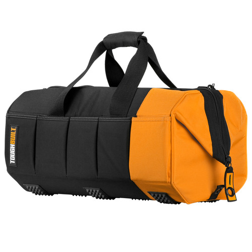 ToughBuilt - TB-60-20-1BES - 6.5 in. W X 10.5 in. H Polyester Massive Mouth Tool Bag 51 pocket Black/Gray/Orange 1 pc