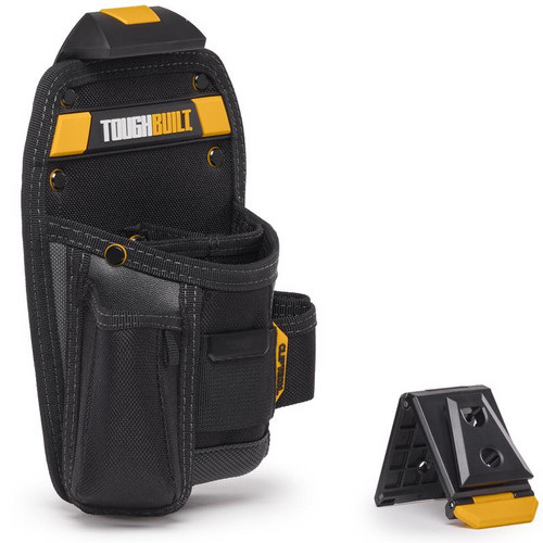 ToughBuilt - TB-CT-26-2BES - 6.75 in. W X 10.24 in. H Universal Pouch/Utility Knife Pocket 8 pocket Black/Yellow 1 pc