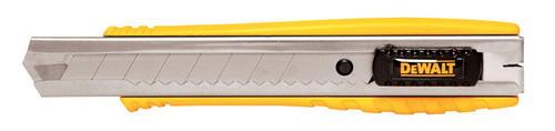 DeWalt - DWHT10038 - 6-1/4 in. Sliding Snap-Off Utility Knife Black/Yellow 1 pk