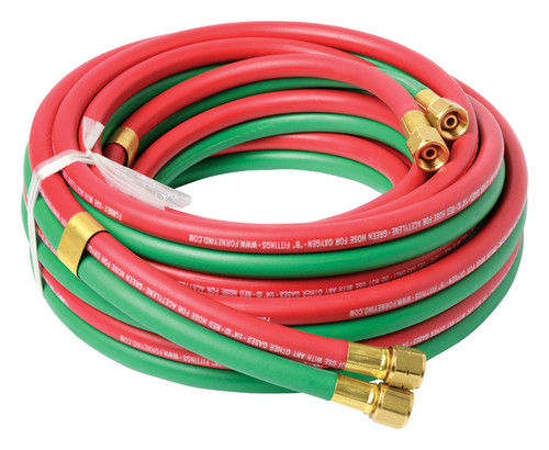 Forney - 86145 - 25 ft. L Oxy-Acetylene Hose 1 each