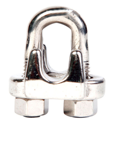 Campbell - T7633002 - Polished Stainless Steel Wire Rope Clip