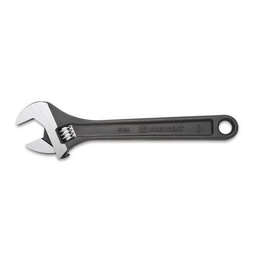 Crescent - AT210VS - Metric and SAE Adjustable Wrench 10 in. L 1 pc