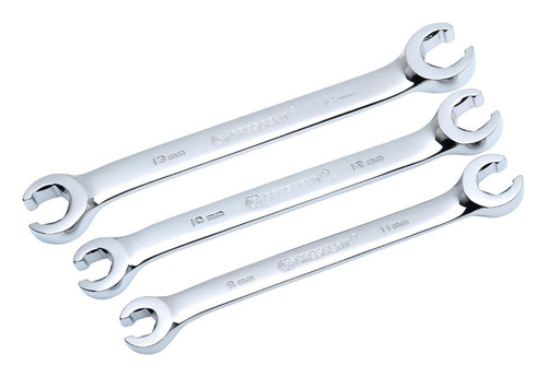 Crescent - CFNWS1-05 - Metric Flare Nut Wrench Set 10.45 in. L 3 pk