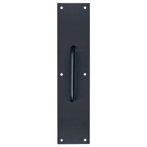 Tell Manufacturing - DT101943 - 15 in. L Matte Black Stainless Steel Pull Plate