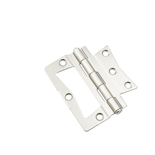 National Hardware - N830-437 - 3-1/2 in. L Satin Nickel Door Hinge 2 pk