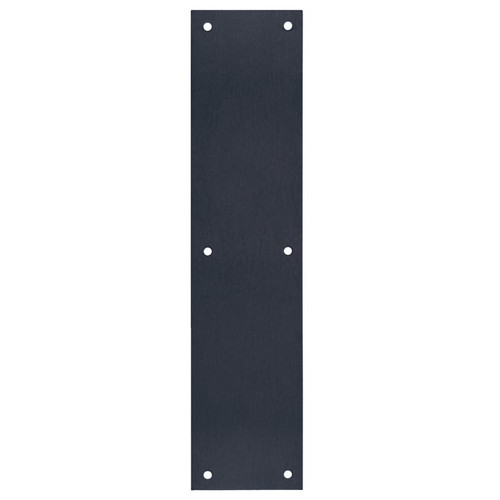 Tell Manufacturing - DT101944 - Matte Black Stainless Steel Push Plate 1 pc