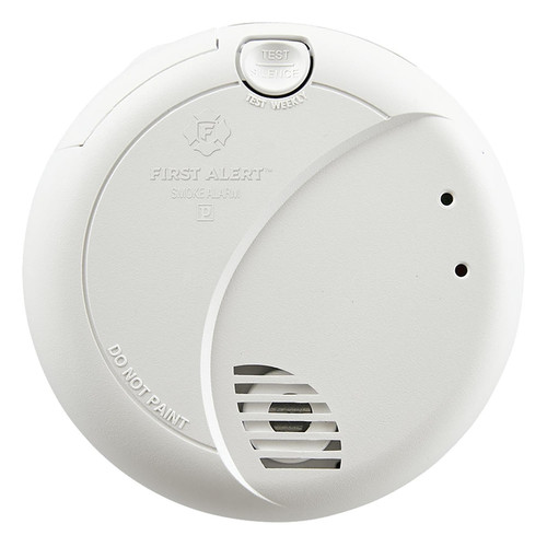 First Alert - 7010B - Hard-Wired w/Battery Back-up Photoelectric Smoke/Fire Detector