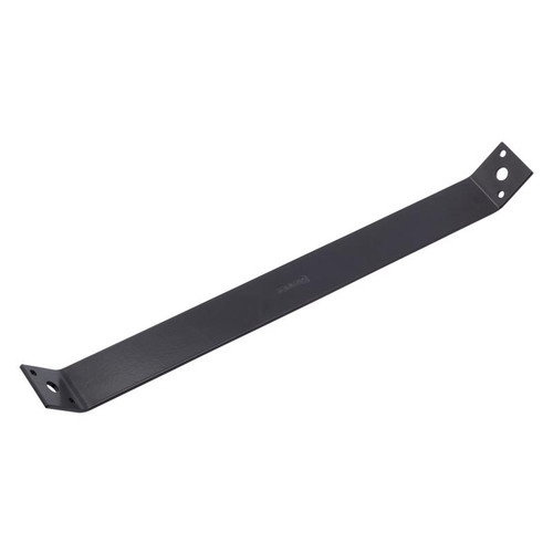 Hampton - 02-3411-663 - 16.3 in. H X 1.5 in. W X 1/8 in. D Black Steel Inside Strap Brace