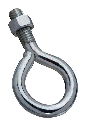 National Hardware - N221-259 - 3/8 in. X 3 in. L Zinc-Plated Steel Eyebolt Nut Included