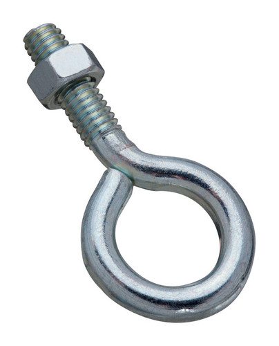 National Hardware - N221-150 - 5/16 in. X 2-1/2 in. L Zinc-Plated Steel Eyebolt Nut Included