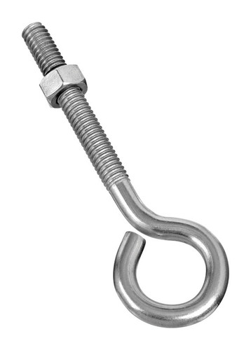 National Hardware - N221-622 - 5/16 in. X 4 in. L Stainless Steel Eyebolt Nut Included