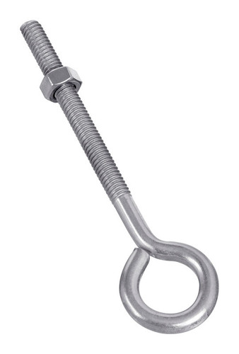 National Hardware - N221-663 - 3/8 in. X 6 in. L Stainless Steel Eyebolt Nut Included